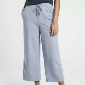 Athleta Farallon Heathered wide leg crop pants